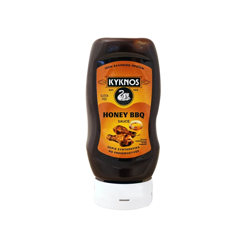 Κύκνος σάλτσα barbeque honey 370g