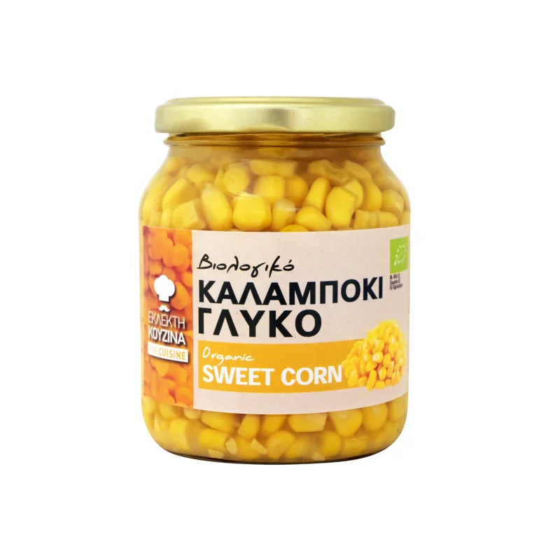 Βιοαγρός Εκλεκτή Κουζίνα καλαμπόκι προβρασμένο γλυκό 350g