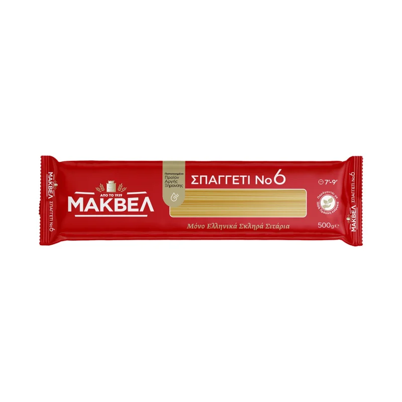 μακβελ σπαγγέτι νο6 500 g