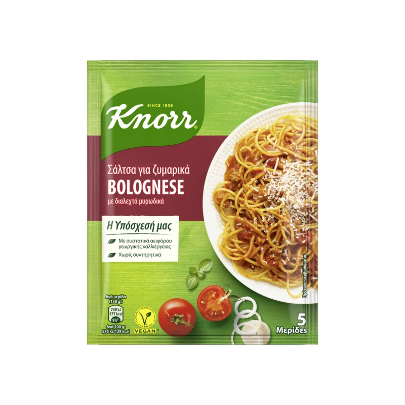 Knorr μείγμα σάλτσας για ζυμαρικά μπολονέζ 60g