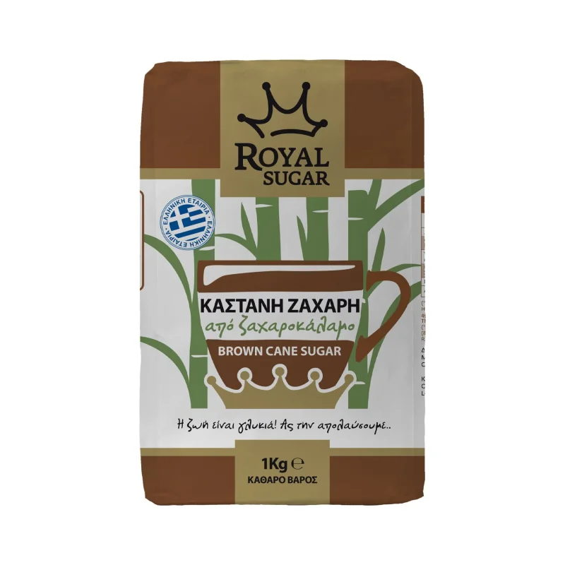 ROYAL SUGAR Ζάχαρη Καστανή 1kg