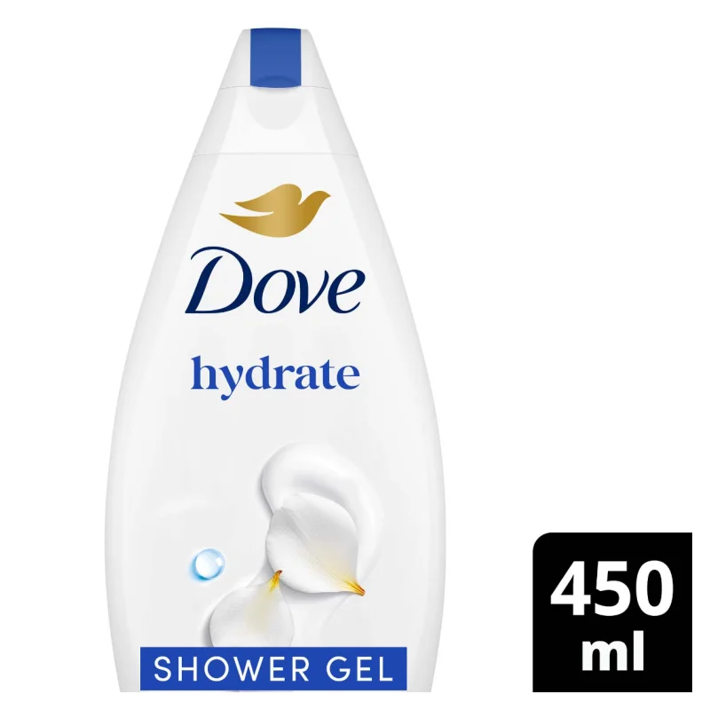 dove αφρόλουτρο hydrate . 450 ml