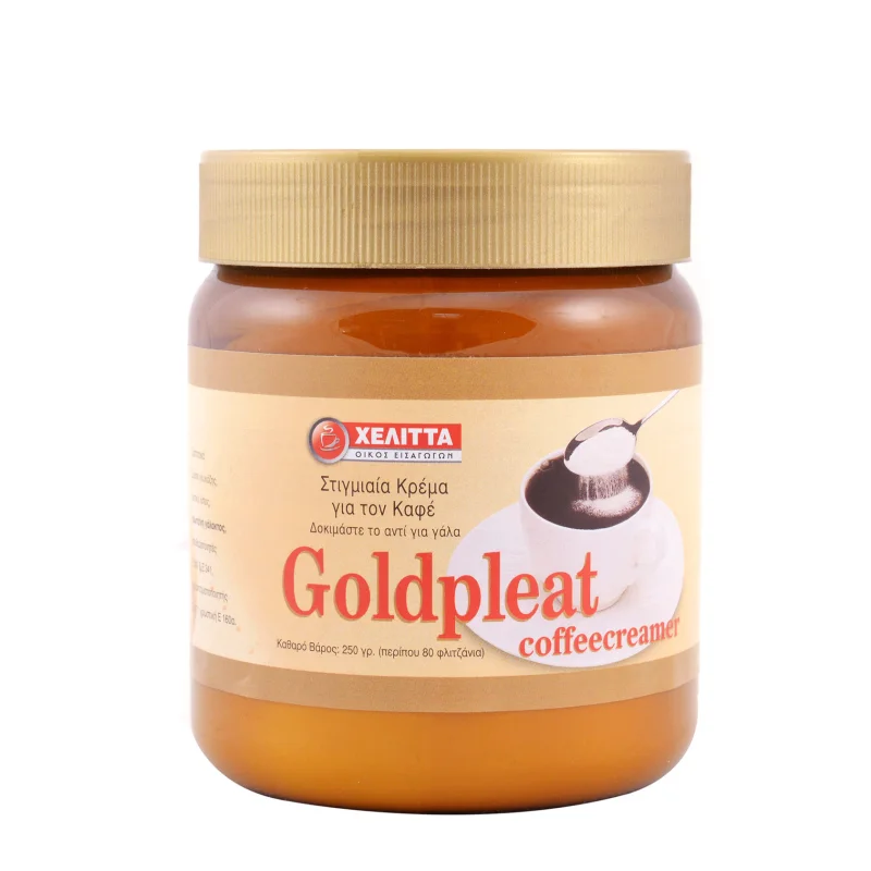 Χελίττα Goldpleat υποκατάστατο κρέμας σκόνη 250g
