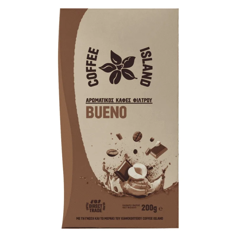 Coffee Island Καφές Φίλτρου Bueno (200g)