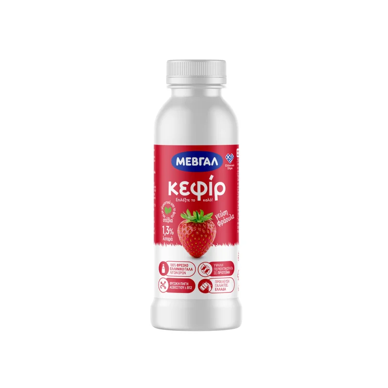 ΜΕΒΓΑΛ Κεφιρ Φραουλα 330 ml