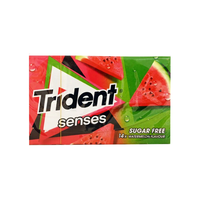 TRIDENT Τσίχλες Senses Καρπούζι 27 g