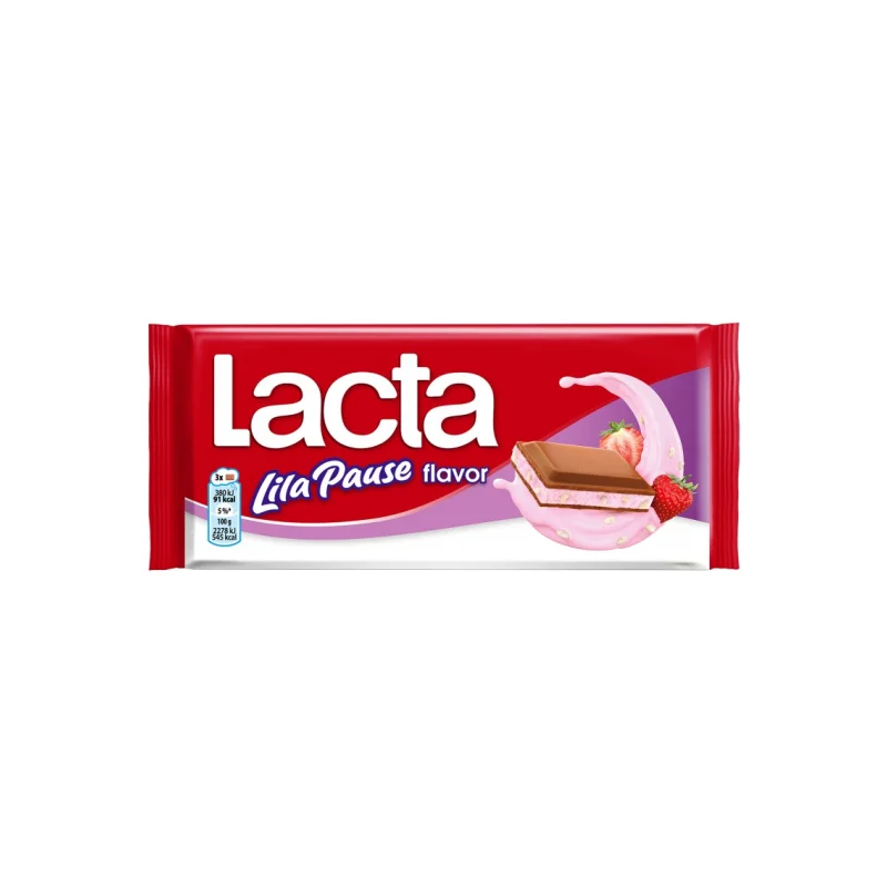 LACTA Σοκολάτα Lila Pause 100 g