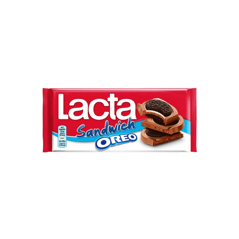 LACTA Σοκολάτα Sandwich Oreo 92 g