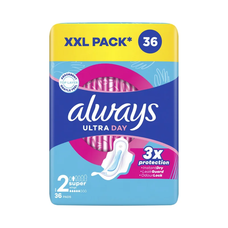 ALWAYS Ultra Day No2 Super Long Σερβιέτες 36τεμ