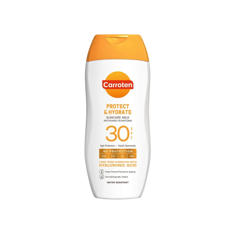CARROTEN Protect & Hydrate Αντηλιακό Γαλάκτωμα SPF30 200ml