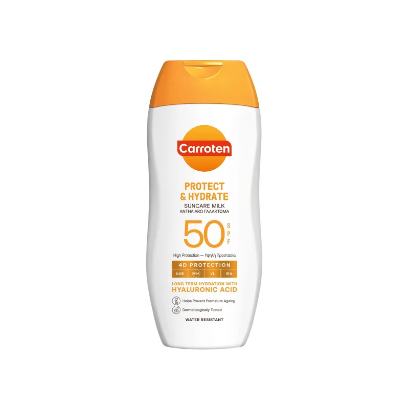 CARROTEN Protect & Hydrate Αντηλιακό Γαλάκτωμα SPF50 200ml