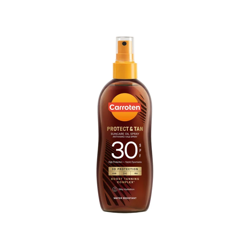 CARROTEN Protect & Tan Αντηλιακό Λάδι Σπρέι SPF30 150ml