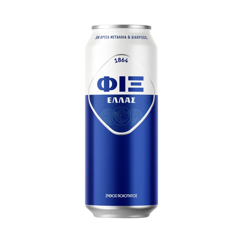 ΦΙΞ Ελλάς Lager Μπίρα Κουτί 500ml