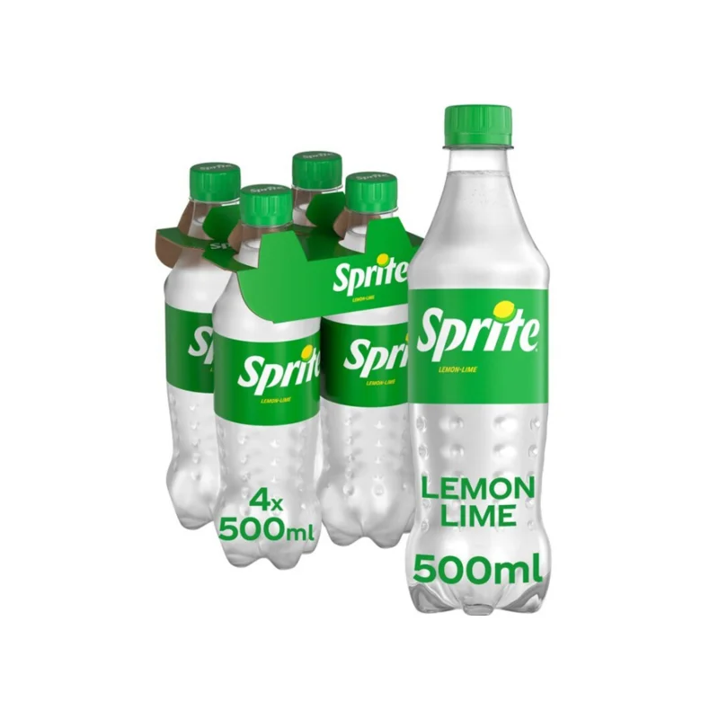 SPRITE Lemon Lime Αναψυκτικό Φιάλη 4x500ml