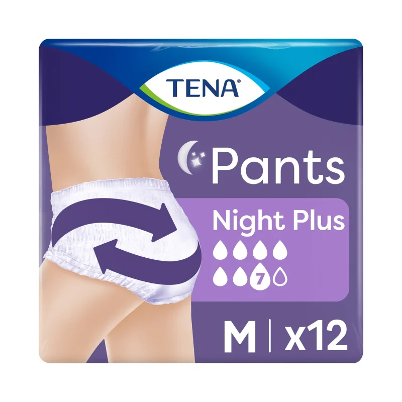 TENA Pants Night Plus Εσώρουχα Ακράτειας Medium 12τεμ