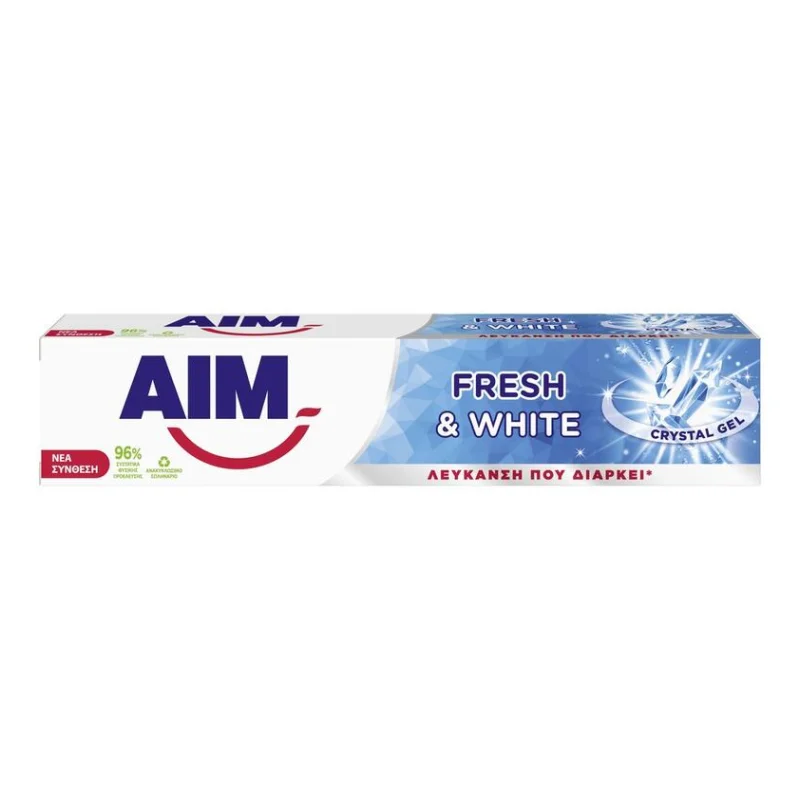AIM Οδοντόκρεμα Crystal Gel 75 ml