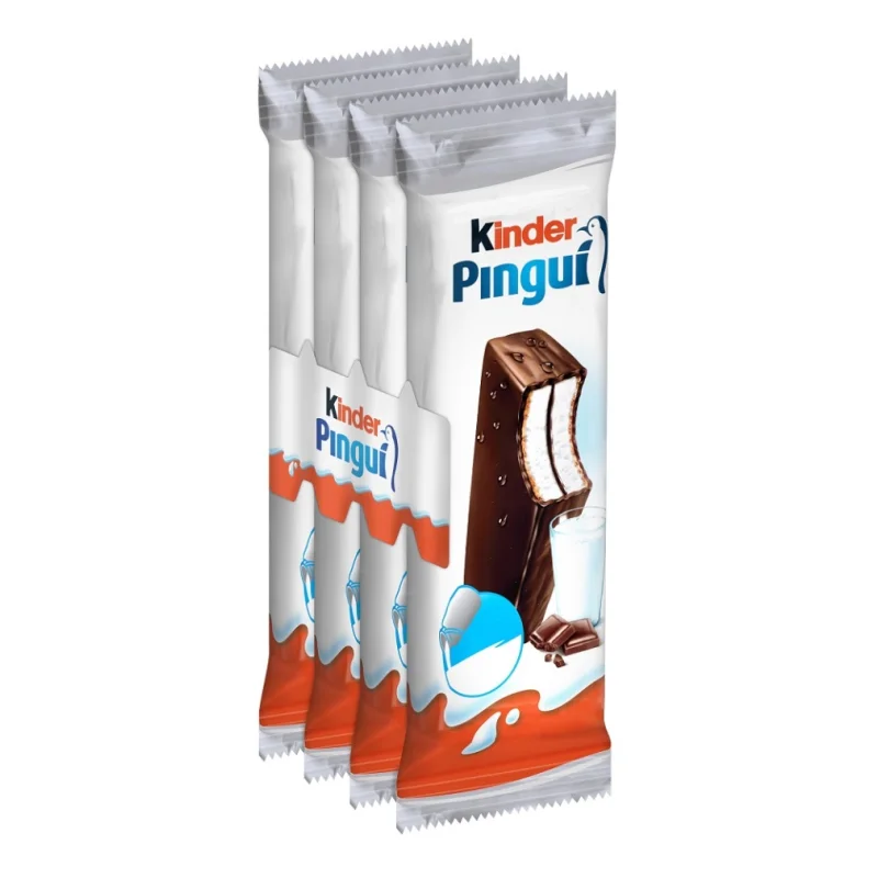 KINDER Pingui Σνακ Γάλακτος με Σοκολάτα 4 Τεμάχια
