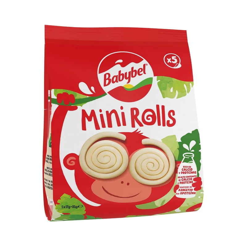 BABYBEL Mini Rolls 85g