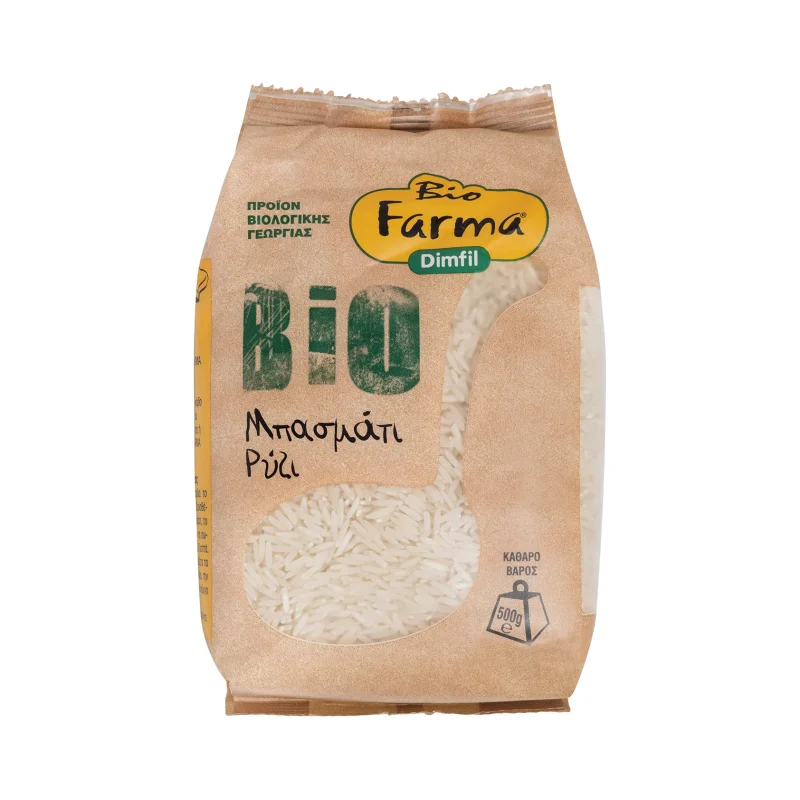 BIO FARMA Ρύζι Basmati Βιολογικό 500g
