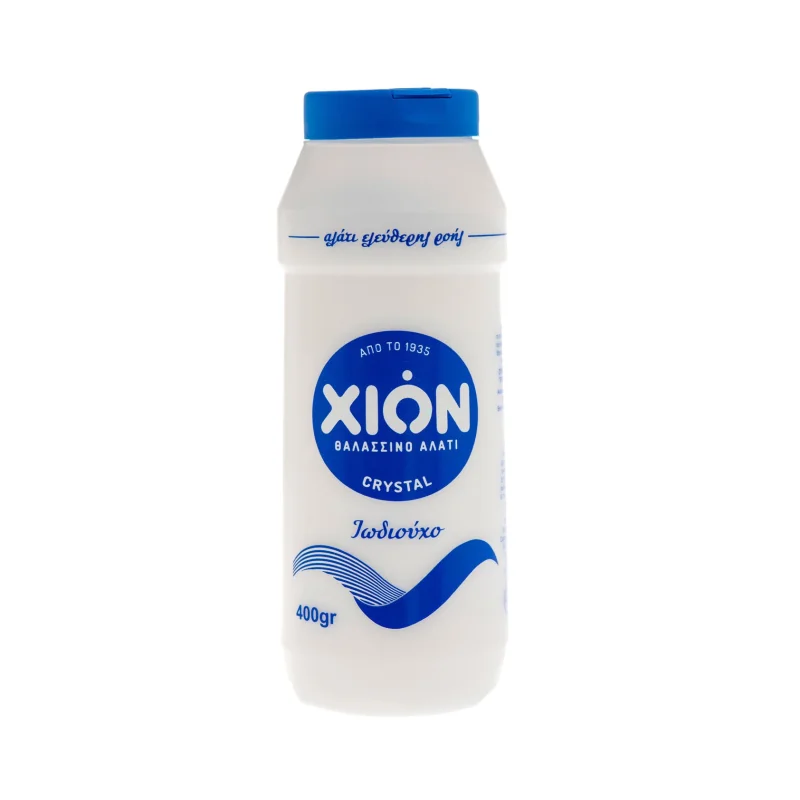 ΧΙΩΝ Crystal Αλάτι Θαλασσινό Ιωδιούχο Ψιλό 400g