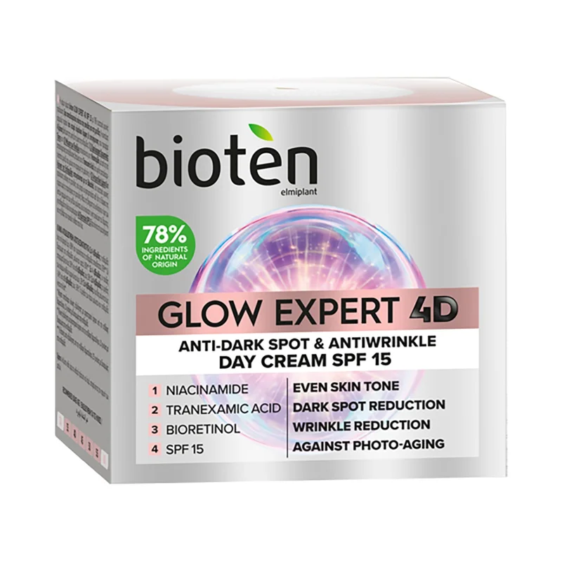 BIOTEN Glow Expert 4D Κρέμα Ημέρας SPF15 50ml