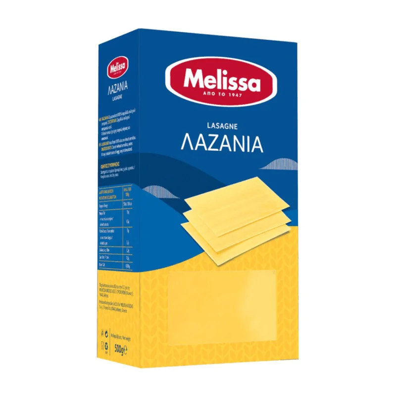 MELISSA Λαζάνια 500g