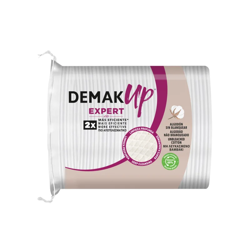 DEMAKUP Expert Οβάλ Δίσκοι Ντεμακιγιάζ 50τεμ