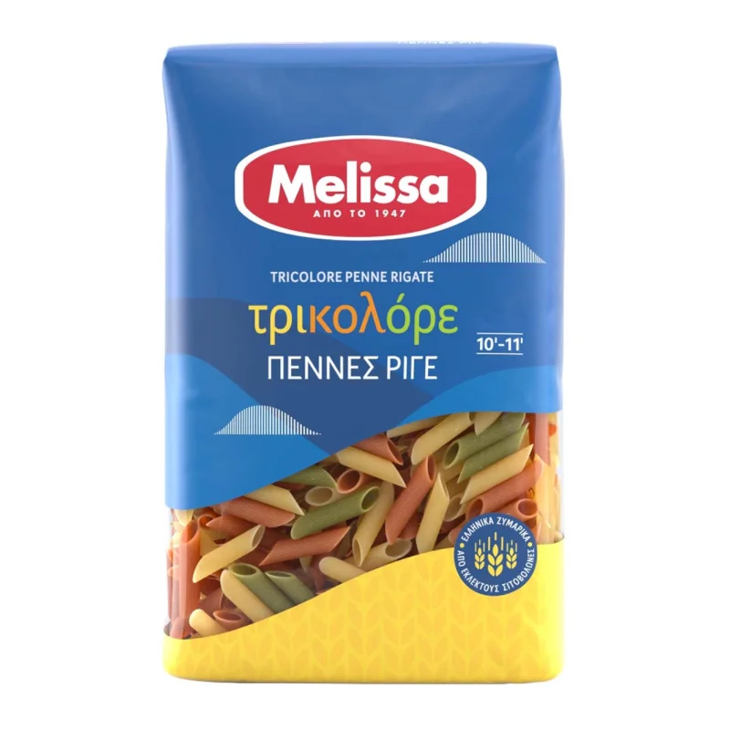 MELISSA Πέννες Ριγέ Τρικολόρε 500g
