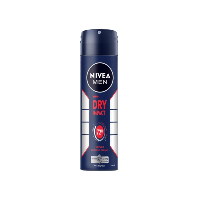 NIVEA Men Dry Impact Αποσμητικό Σπρέι 150ml