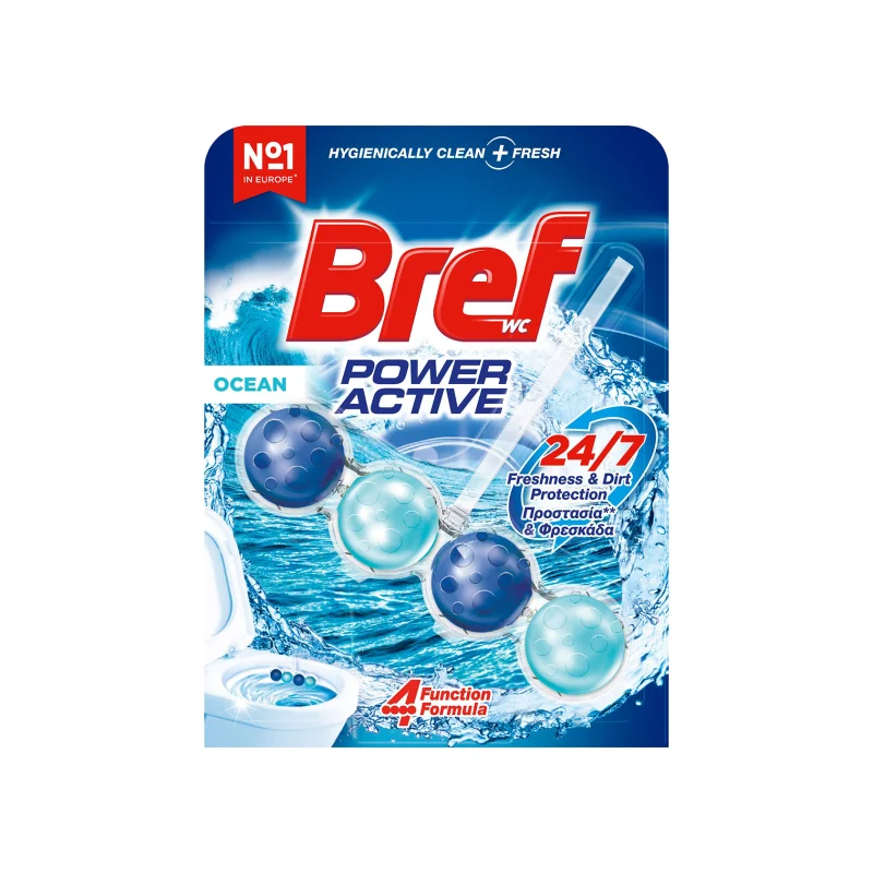 BREF Power Active Ocean Μπλοκ Τουαλέτας 50g