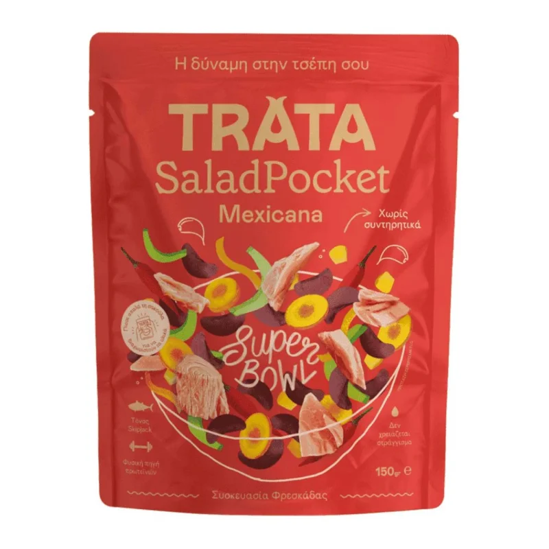 TRATA SaladPocket Τονοσαλάτα Mexicana 150g