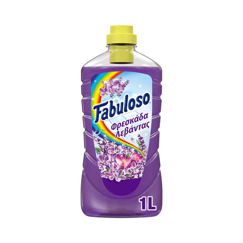 FABULOSO Καθαριστικό Πατώματος Φρεσκάδα Λεβάντας 1 L