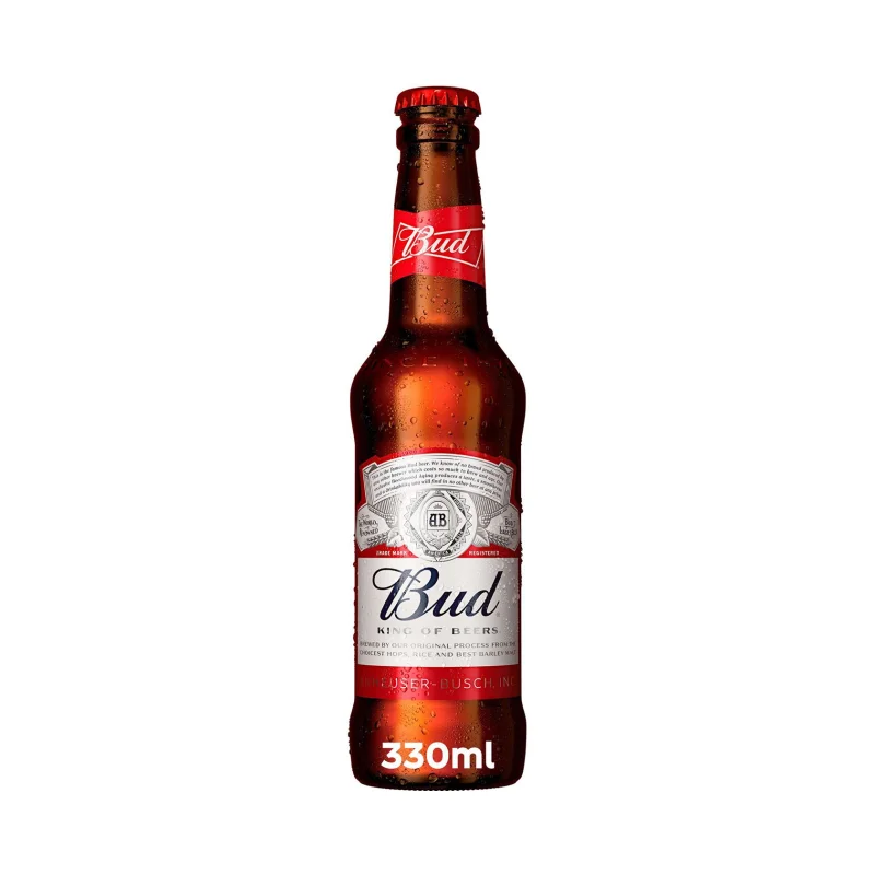 BUD Lager Μπίρα Φιάλη 330ml