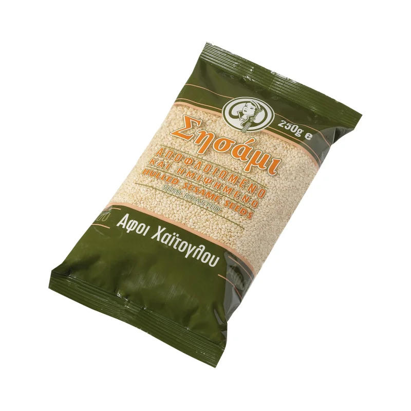 ΑΦΟΙ ΧΑΪΤΟΓΛΟΥ Σουσάμι Αποφλοιωμένο Ημιψημένο 250g