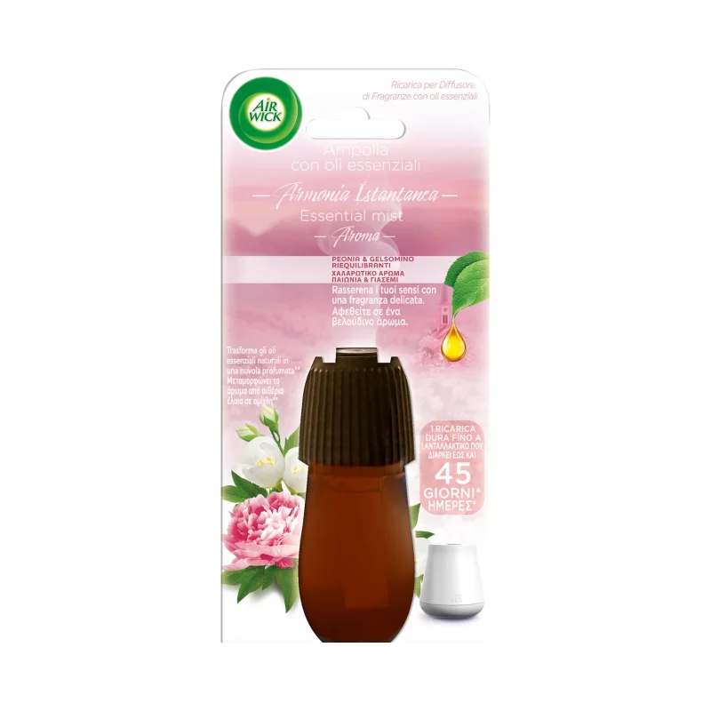 AIRWICK Essential Mist Ανταλλακτικό Παιώνια και Γιασεμί 20ml