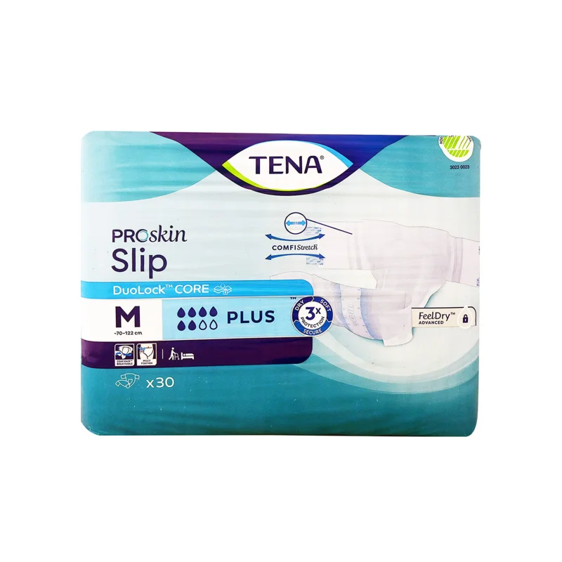 TENA ProSkin Slip Plus Medium Πάνες Ακράτειας 30τεμ