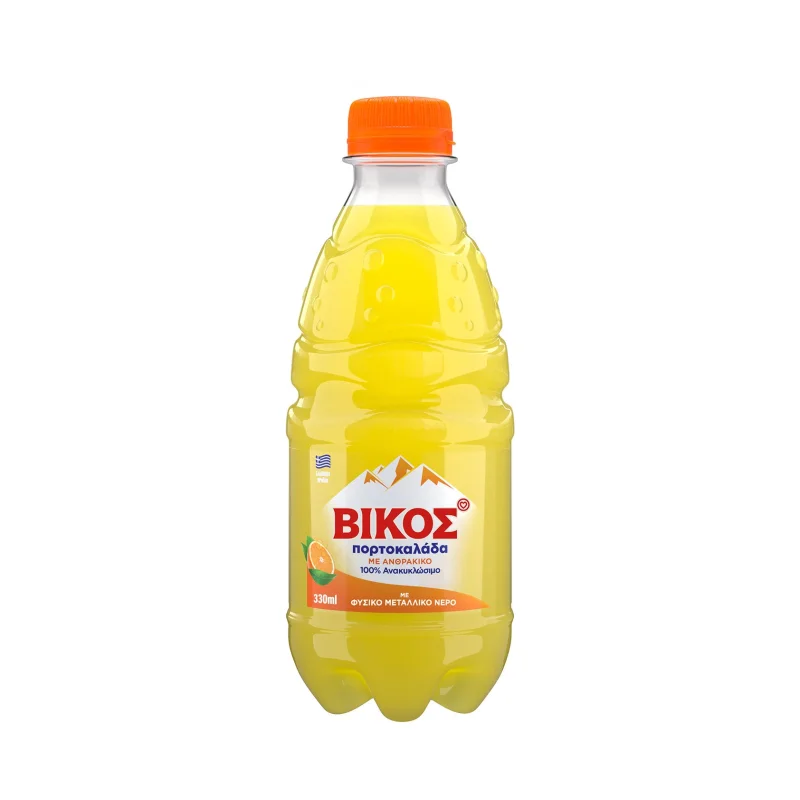 ΒΙΚΟΣ Πορτοκαλάδα με Ανθρακικό Φιάλη 330ml