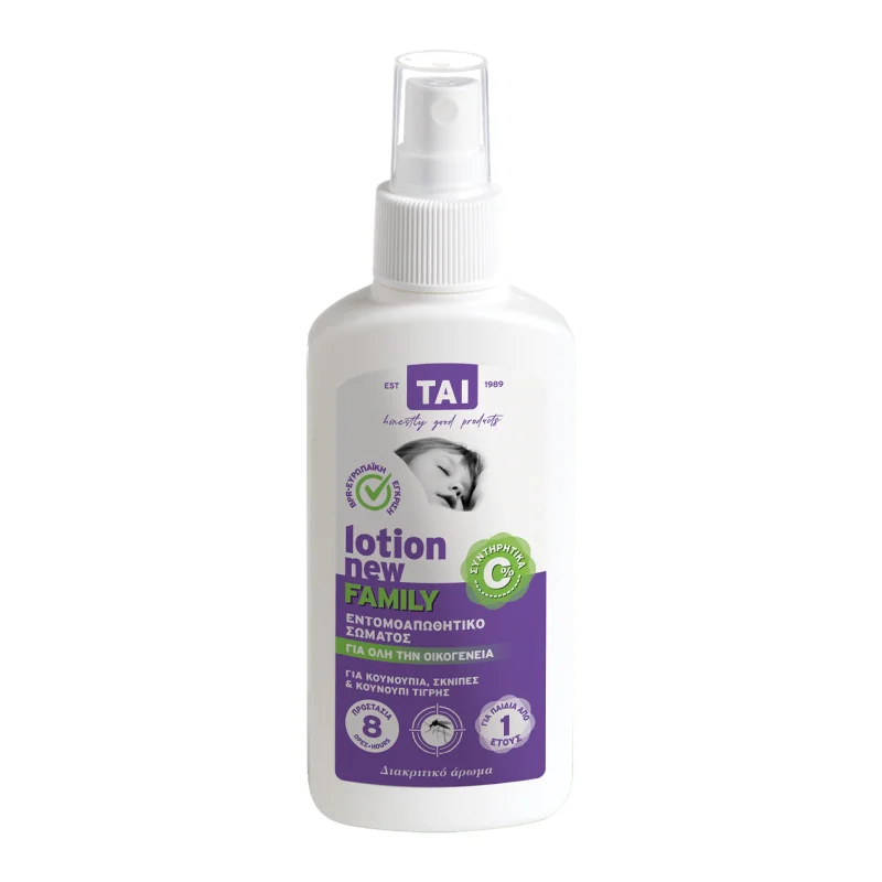 TAI New Family Εντομοαπωθητική Lotion IR3535 20% 100ml