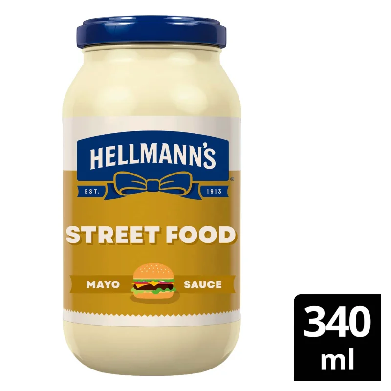 HELLMANN'S Street Food Mayo Sauce 340ml