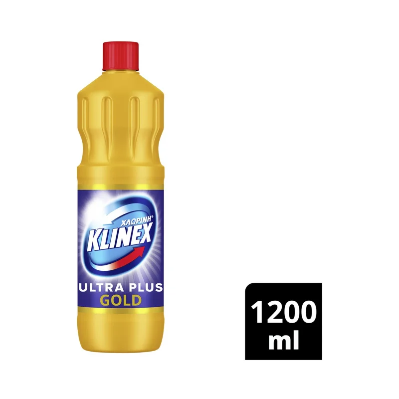 KLINEX Ultra Plus Χλωρίνη Gold 1,2 L