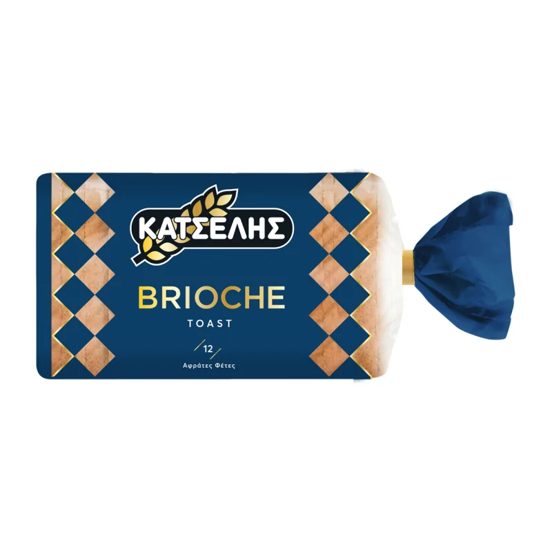 ΚΑΤΣΕΛΗΣ Brioche Toast Ψωμί 350g