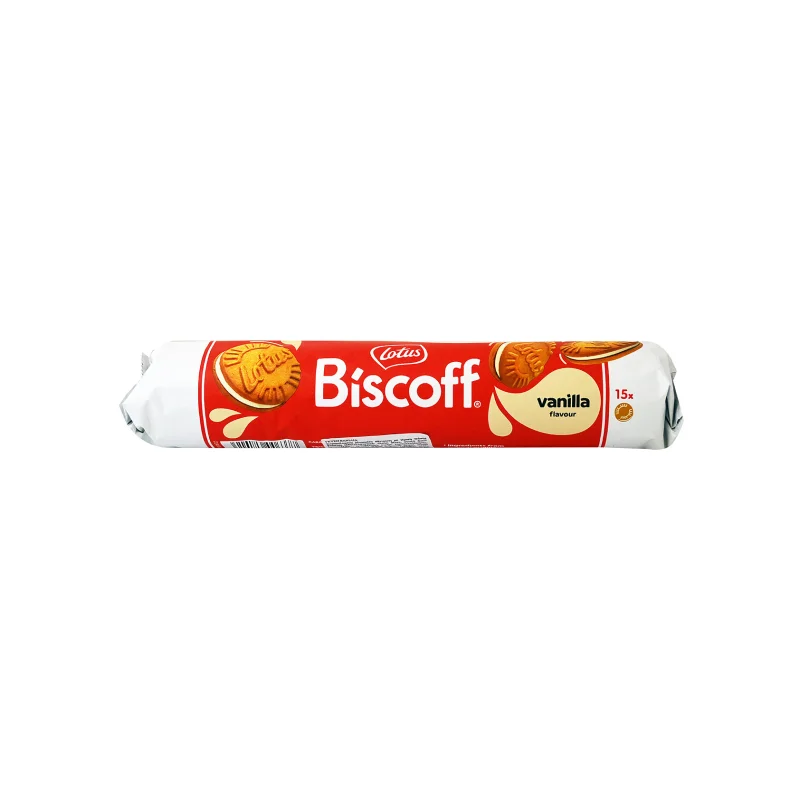 LOTUS Biscoff Μπισκότα Γεμιστά με Βανίλια 150g