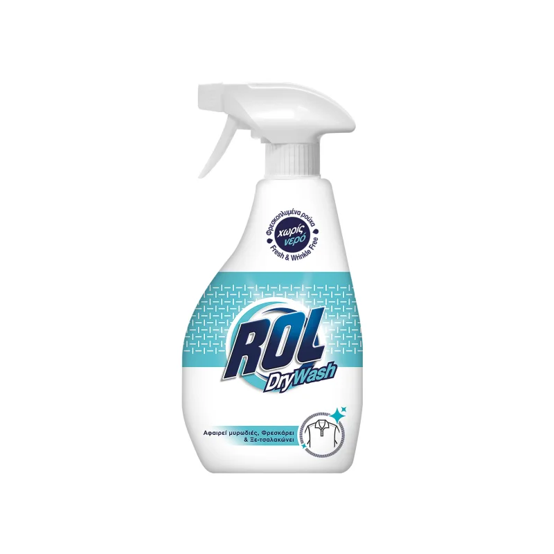ROL Dry Wash Spray Τοπικού Στεγνού Καθαρισμού 325ml