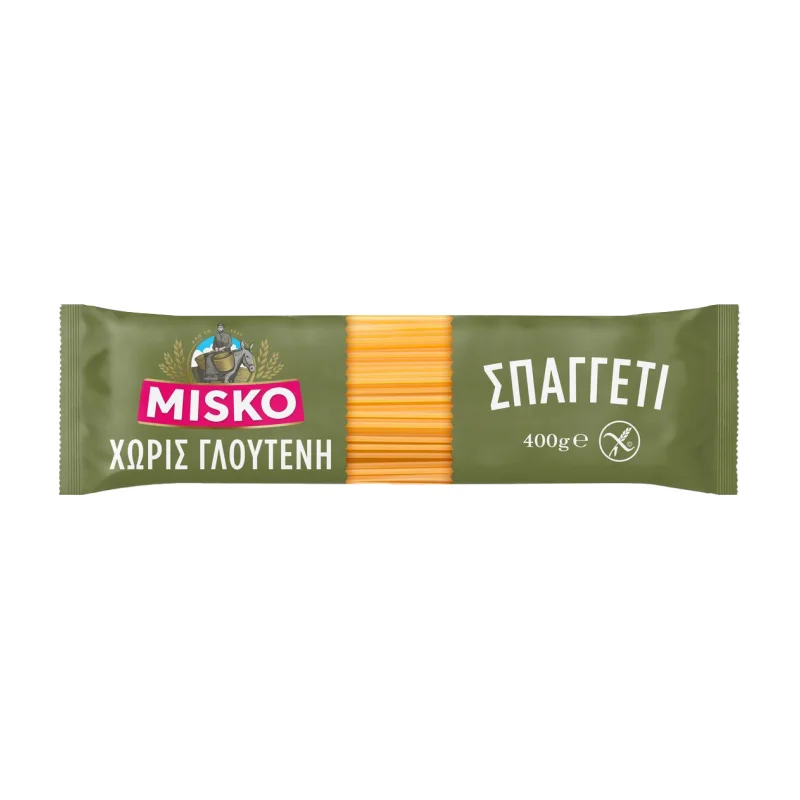 MISKO Μακαρόνια Σπαγγέτι Χωρίς Γλουτένη 400 g