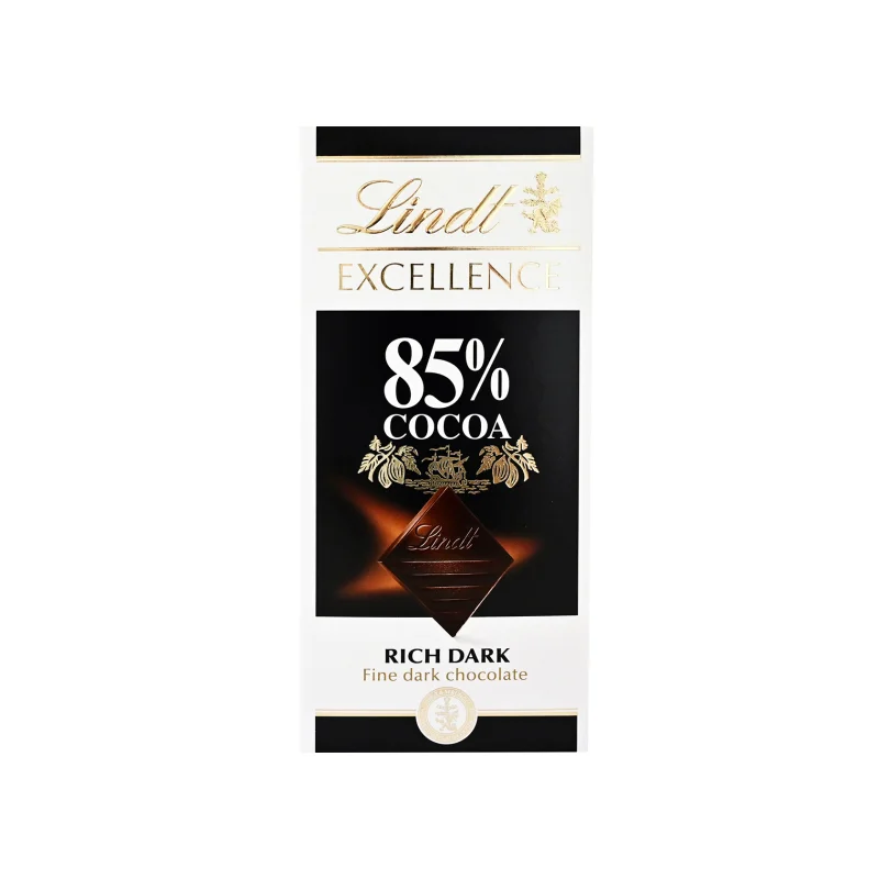 LINDT Excellence Σοκολάτα Υγείας 85% Κακάο 100g