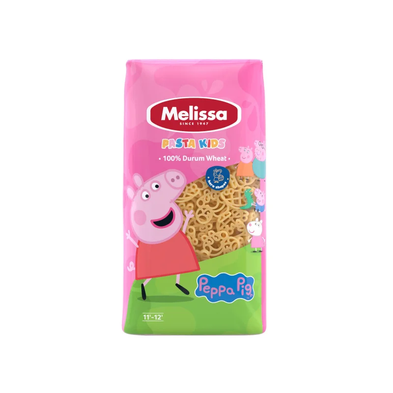 MELISSA Pasta Kids Peppa Pig Ζυμαρικά 400g