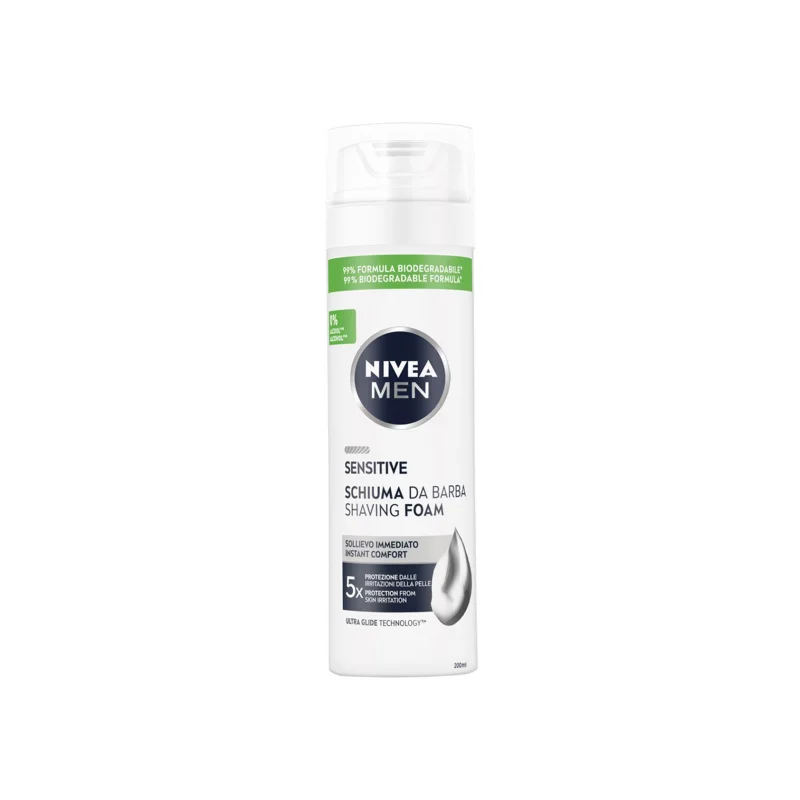 NIVEA Men Αφρός Ξυρίσματος Sensitive 200 ml