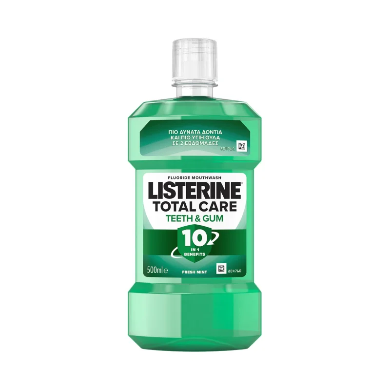LISTERINE Total Care Teeth & Gum Στοματικό Διάλυμα Fresh Mint 500ml