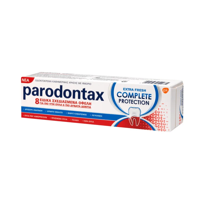 PARODONTAX Complete Protection Οδοντόκρεμα Extra Fresh 75 ml
