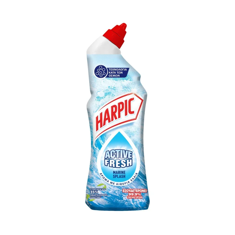 HARPIC Active Fresh Καθαριστικό Τουαλέτας Θαλάσσια Φρεσκάδα 750ml